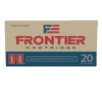Frontier Cartridge FR730   6 8mm 110gr Full Metal Jacket 20 Per Box 10 Case