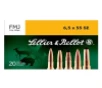 Sellier   Bellot SB6555C Rifle  6 5x55 Swedish 140 gr Full Metal Jacket  FMJ  20 Bx  20 Cs