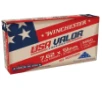 WINCHESTER USA 7 62X51 M80 149GR FMJ CENTERFIRE RIFLE AMMUNITION 20 RD BOX