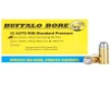 Buffalo Bore Ammunition 31A 20 Standard Pressure  45 Auto Rim 255 gr Hard Cast Flat Nose  HCFN  20 Bx  12 Cs