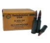 TelaAmmo 5 45x39mm 65gr Steel Cased FMJ Rifle Ammunition 30rd Box
