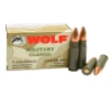 Wolf MC762BFMJ Military Classic  7 62x39mm 124 gr    