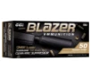CCI Blazer Clean-Fire Suppressor Subsonic 9mm  147gr TMJ-FN  50rd Box