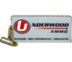 UNDERWOOD 9MM LUGER  P  147GR FMJ 50RD 10BX CS