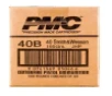 PMC Bronze  40 S W Handgun Ammo - 165 Grain   JHP   1000rd Case