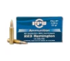 PPU 223 REM FMJBT 55GR 20RD BOX