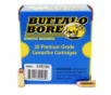 Buffalo Bore Ammunition 24E 20 Pistol  9mm Luger  P 124 gr Jacketed Hollow Point  JHP  20 Bx  12 Cs