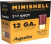 Aguila 1CHB1387 Minishell 12 Gauge 1 75  5 8 oz 7 5 Shot 25 Round Box