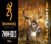 Browning Ammo B192107082 Max Point 7mm-08Rem 140gr 20 Per Box 10 Case