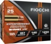 Fiocchi 357BA Hyperformance 357Mag 140gr XPB 25 Round Box