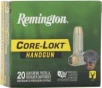 Remington Core Lokt Handgun  44 Magnum  240 Grain  Jacketed Hollow Point  20 Round Box R20228