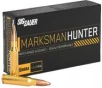 Sig Sauer Marksman Hunter  300 Winchester Magnum  165 Grain  Gameking Boat Tail Hollow Point  20 Round Box E3WMGK165-20