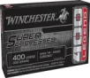 Winchester Ammo SUP400 Super Suppressed 400Legend 300gr Open Tip 20 Per Box 10 Case