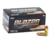 Blazer Ammunition Blazer Brass  9MM  115 Grain  Full Metal Jacket  100 Round Box 51991BB