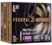 Federal Premium  Practice   Defend  HST  Syntech Training Match  45ACP  230 Grain  JHP TSJ  100 Round Box P45HST2TM100