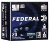 Federal Syntech Defense with Catalyst Clean Burning Primer  9MM  138 Grain  Semi Jacketed Hollow Point  20 Round Box S9SJT1