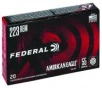 Federal American Eagle  223REM  55 Grain  Full Metal Jacket  20 Round Box AE223