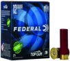Federal Top Gun  Paper Wad  12 Gauge 2 75    7 5  1 1 8 oz  Lead  25 Round Box TG12W 7 5