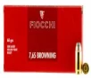 Fiocchi 32SJHP Shooting  32 Automatic Colt Pistol  ACP  60 GR Semi-Jacketed Hollow Point 50 Round Box