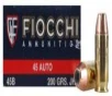 Fiocchi 45B500 Defense Dynamics 45 ACP 200 gr 890 fps Jacketed Hollow Point  JHP  50 Round Box
