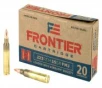 Frontier Cartridge Lake City  223 Rem  55 Grain  Full Metal Jacket  20 Round Box FR100