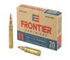 Frontier Cartridge Lake City  556 NATO  75 Grain  Boat Tail Hollow Point Match  20 Round Box FR320