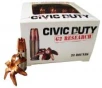 G2 Research Civic Duty  45ACP  164 Grain  Lead Free  20 Round Box  California Certified Nonlead Ammunition G00617