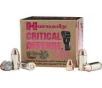 Hornady Critical Defense Lite  9MM  100 Grain  Flex Tip  25 Round Box 90240