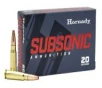 Hornady Subsonic  7 62X39  255 Grain  Subsonic eXpanding Projectile  20 Round Box 80787