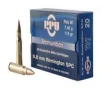 Prvi Partizan Rifle  6 8SPC  115 Grain  Full Metal Jacket Boat Tail  20 Round Box PP68F