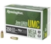 Remington UMC  9MM  115 Grain  Full Metal Jacket  Mega Pack  250 Round Box 23777