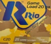 Rio Ammunition RC206MGN Game Load 20 Gauge 3  1 1 4 oz 25 Per Box  10 Cs