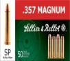 Sellier   Bellot Pistol  357MAG  158 Grain  Soft Point  50 Round Box SB357B