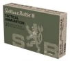 Sellier   Bellot Exergy Blue Bullet  Rifle Ammunition  300 Blackout  110 Grains  Lead Free Tipped Boat Tail  20 Rounds per Box  1000 Rounds per Case SB300BLKXA