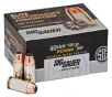 Sig Sauer E40SW250 Elite Defense 40 S W 180 gr 985 fps V-Crown Jacketed Hollow Point  VJHP  50 Round Box