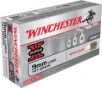 Winchester Ammunition Super X Winclean  9MM  147 Grain  Brass Enclosed Base Clean  50 Round Box WC93