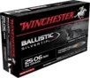Win Ammo Supreme 25-06 Rem Ballistic Silvertip 85 GR 20 Box