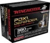 Winchester Ammunition Defender  Supreme Elite  380ACP  95 Grain  Bonded Jacketed Hollow Point  PDX1  20 Round Box S380PDB
