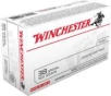 Winchester Ammunition USA  38 Special  125 Grain  Jacketed Soft Point  50 Round Box USA38SP