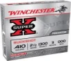 Winchester Ammunition Super-X  410 Gauge  2 5   000 Buckshot  3 Pellets 5 Round Box XB41000
