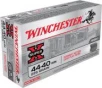 Winchester Ammunition USA  44-40 Win  225 Grain  Cowboy Action  Lead Flat Nose  50 Round Box USA4440CB