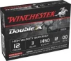 Winchester Ammunition Double X  12 Gauge  3   00 Buck  Buckshot  12 Pellets  5 Round Box SB12300