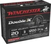 Winchester Ammunition Double X High Velocity  Turkey  20 Gauge  3    4  1 5 16oz  10 Round Box STH2034
