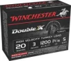 Winchester Ammunition Double X High Velocity  Turkey  20 Gauge  3    5  1-5 16 oz   Shotshell  10 Round Box STH2035