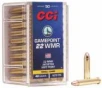 CCI 22WMR 40GR Lead Gamepoint 50Bx 40Cs