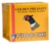 Fiocchi Golden Pheasant Shotshells 28 ga 3  1 oz 6 Shot 25Box 10Case