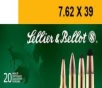 SELLIER   BELLOT 7 62mmX39mm Soft Point 123 GR 20Box 30Case