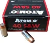 Atomic Ammo  40sw 155gr 
