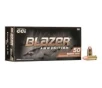 BLAZER Brass 9mm Full Metal Jacket 115 GR 50Box
