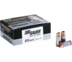 Sig Sauer Elite Performance V-Crown Ammunition  40SW  165 Grain  Jacketed Hollow Point  20 Round Box E40SW1-20